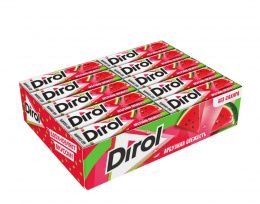 ЖЕВ.РЕЗИНКА DIROL АРБУЗ 13,6Г