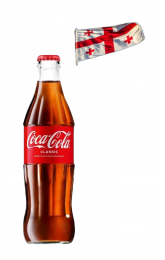 COCA-COLA 0,33 л. стекл.бутылка (04627170090028) Грузия