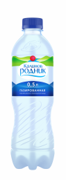 Вода минеральная природная столовая питьевая "Калинов Родник" газированная 0,5 л.