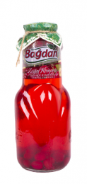 Вишневый компот марки BAGDAN в стеклянных бутылках 1л (04673721478241)