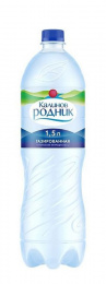 Вода минеральная природная столовая питьевая "Калинов Родник" газированная 1,5 л.