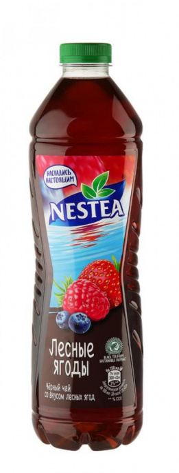 Черный чай лесные ягоды" негазиров 1,5 л (04601025117900)