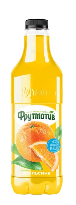 Солнечный апельсин» негазированный ТЗ "Фрутмотив" 1,5л (04601025117726)