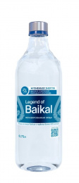 Вода питьевая природная "Legend of Baikal" негазированная, 0,75 л стекло 