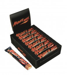 МАРС БАТОНЧИК MAX ШОК.С НУГОЙ И КАРАМ.81Г(2X40.5Г)
